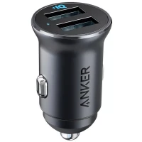 شارژر فندکی فست شارژ Anker PowerDrive 2 ALLOY A2727H12 2.4A 12W