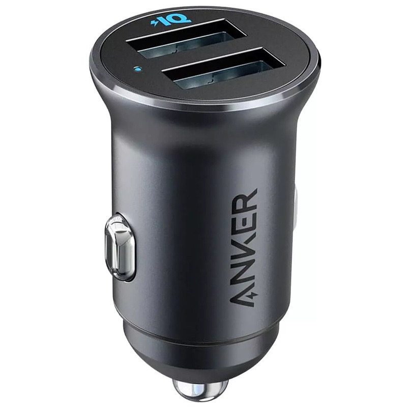 شارژر فندکی فست شارژ Anker PowerDrive 2 ALLOY A2727H12 2.4A 12W