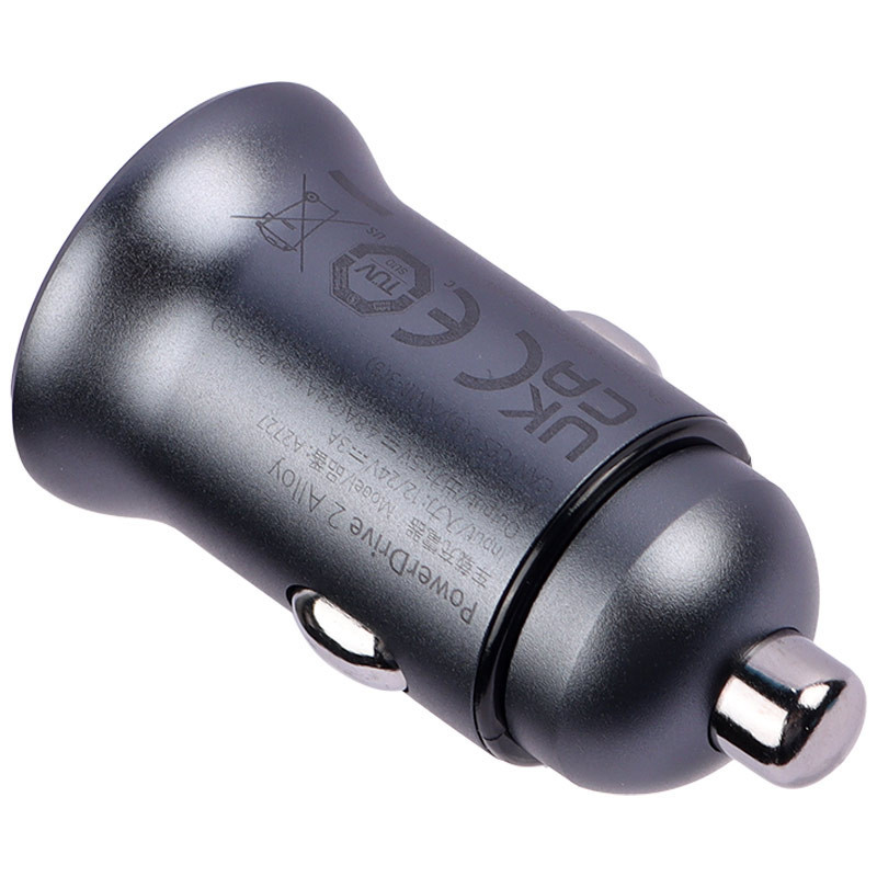 شارژر فندکی فست شارژ Anker PowerDrive 2 ALLOY A2727H12 2.4A 12W