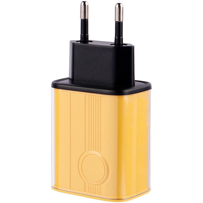 شارژر دیواری فست شارژ Earldom ES-EU40 2Port QC3.0 PD 3A 20W + کابل آیفونی