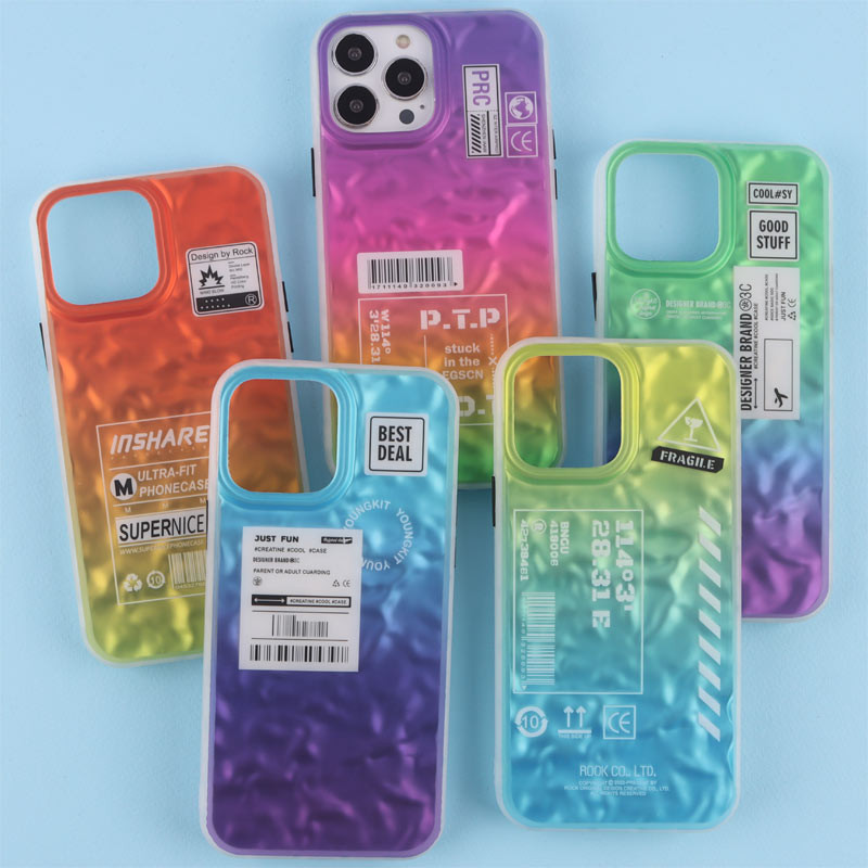 قاب Gradient Holographic برجسته iPhone 13 Pro Max