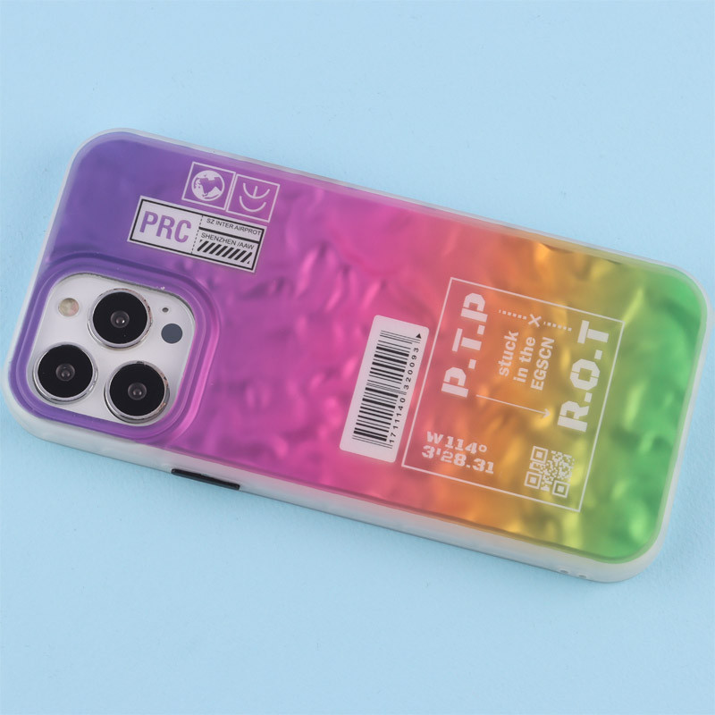 قاب Gradient Holographic برجسته iPhone 13 Pro Max