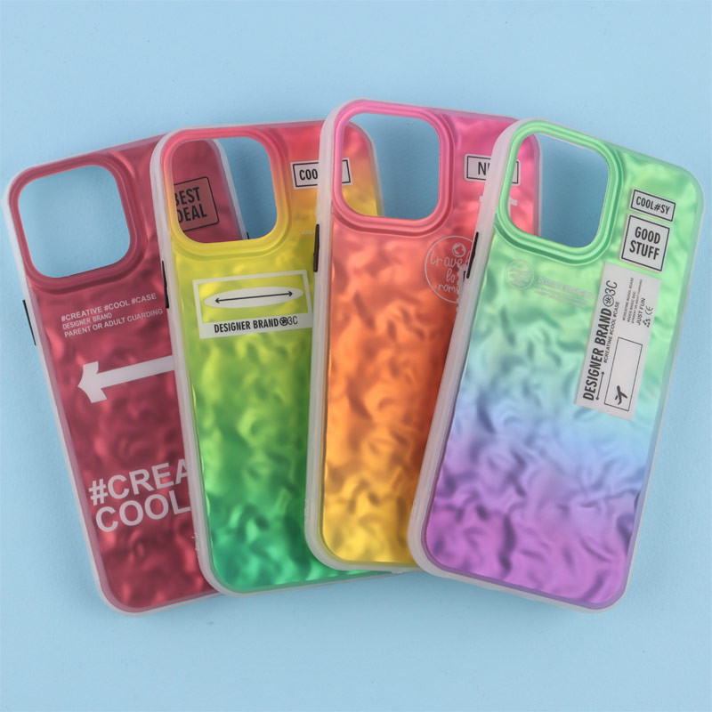 قاب Gradient Holographic برجسته iPhone 13 Pro Max