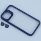 قاب PC شفاف Case Pro استند شو + محافظ لنز رینگی iPhone 13