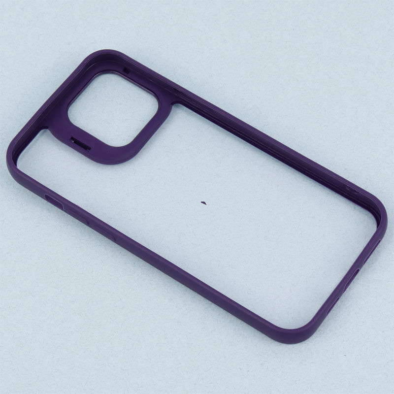 قاب PC شفاف Case Pro استند شو + محافظ لنز رینگی iPhone 13 Pro Max