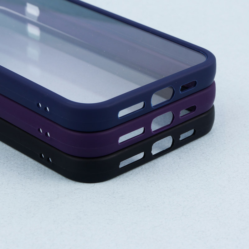قاب PC شفاف Case Pro استند شو + محافظ لنز رینگی iPhone 13 Pro Max