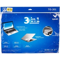 گلس محافظ صفحه نمایش لپ تاپ "Kaiser TO-301 15.6 بسته 3 عددی