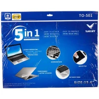گلس محافظ صفحه نمایش لپ تاپ "Kaiser TO-301 15.6 بسته 5 عددی