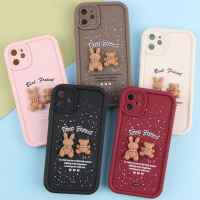 قاب سولید کیس عروسکی پشمالو محافظ لنزدار iPhone 11