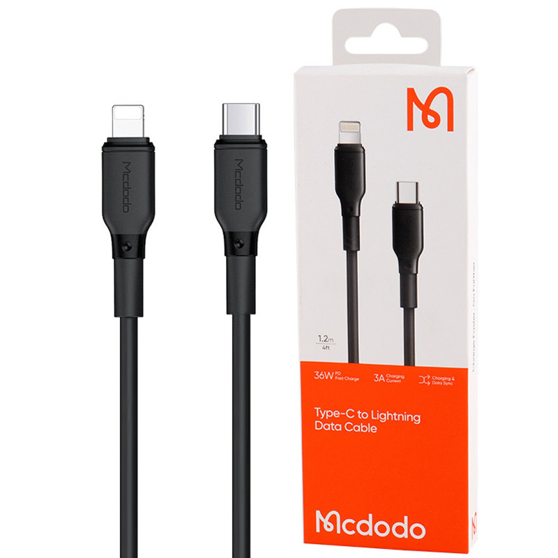 کابل تبدیل فست شارژ Mcdodo CA-729 Type-C To Lightning 3A PD 36W 1.2m