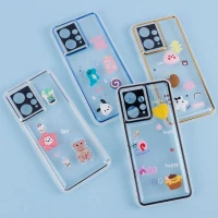 قاب شفاف عروسک برجسته محافظ لنزدار Xiaomi Redmi Note 12 4G
