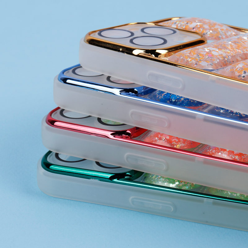 قاب پافر طرح اکلیلی محافظ لنزدار iPhone 15 Pro Max