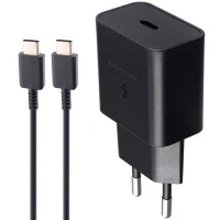 شارژر دیواری 15 وات سامسونگ EP-T1510 PD 2A + کابل تبدیل تایپ سی