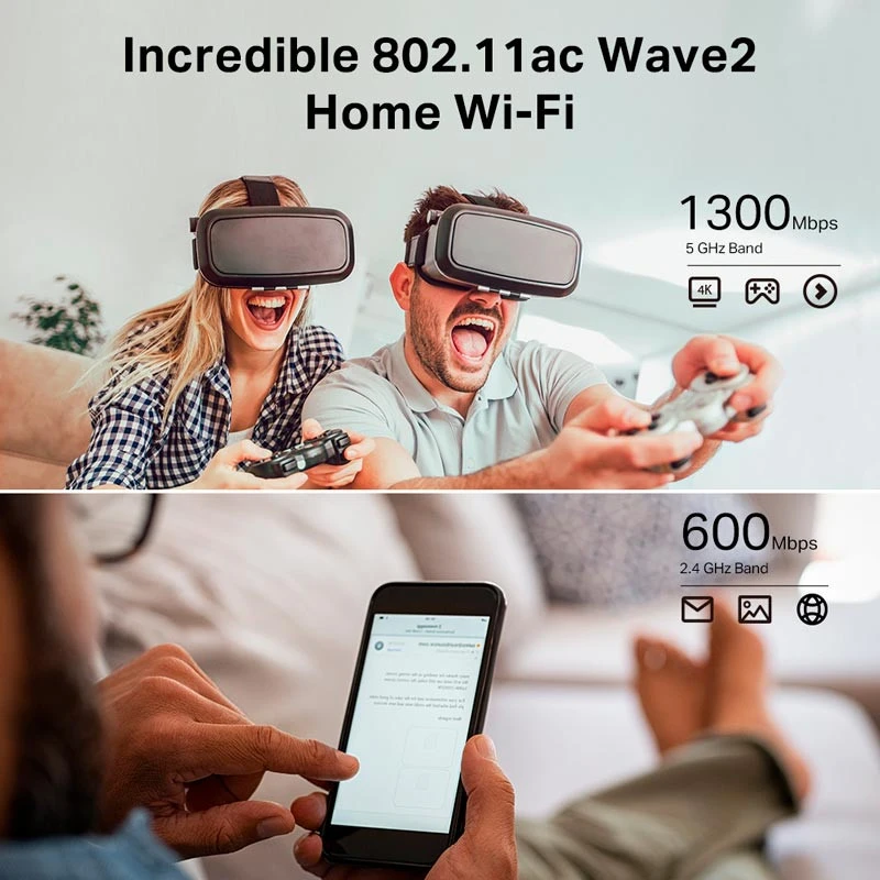 روتر 4 آنتن TP-Link AC1900 Archer C80 600Mbps