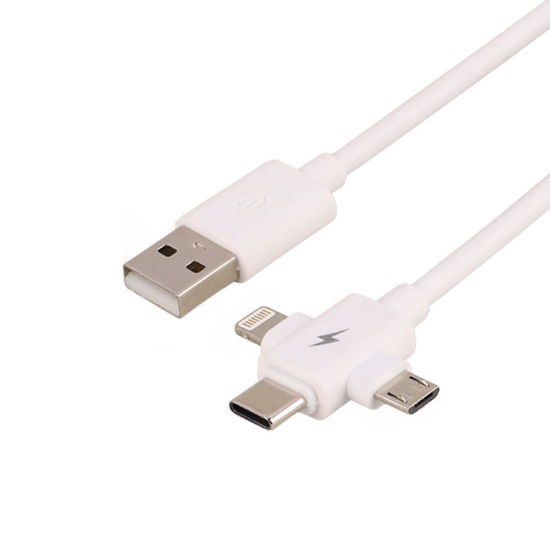 شارژر دیواری فست شارژ Arson AN-W3B PD 3A + کابل 3 سر