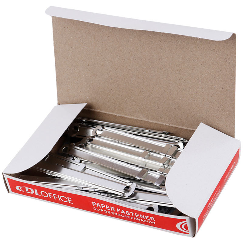 گیره پوشه پلاستیکی DL Office DL7209 80mm بسته 50 عددی