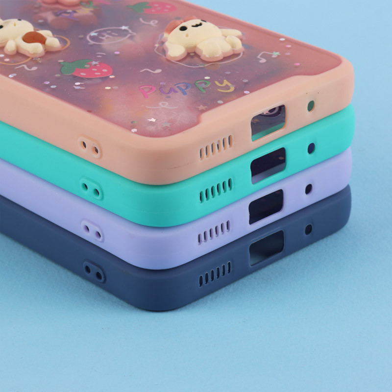 قاب شفاف شاینی متال ایرون عروسک برجسته Xiaomi Redmi 12C