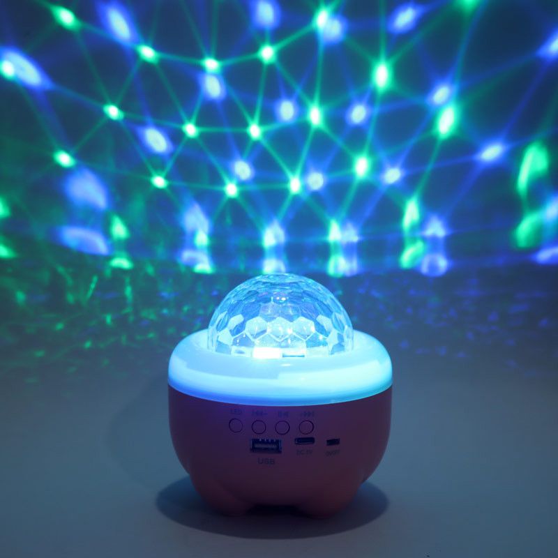 چراغ رقص نور اسپیکر دار بلوتوثی LT-760 LED