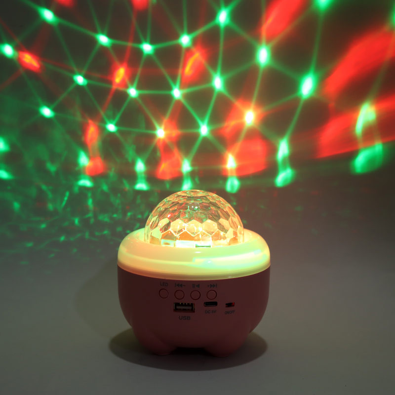 چراغ رقص نور اسپیکر دار بلوتوثی LT-760 LED