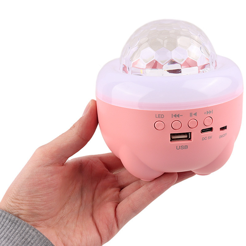 چراغ رقص نور اسپیکر دار بلوتوثی LT-760 LED