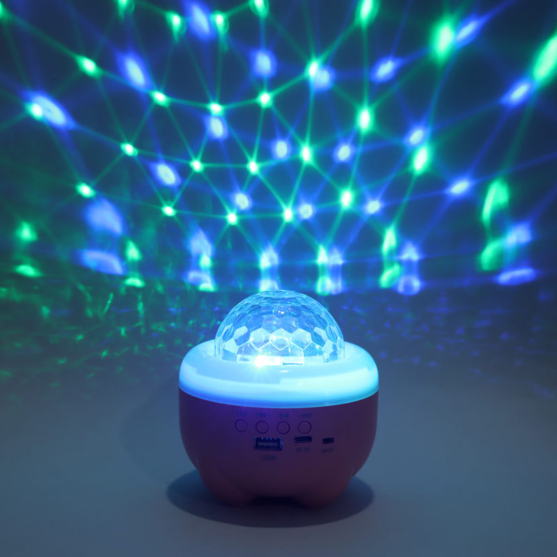 چراغ رقص نور اسپیکر دار بلوتوثی LT-760 LED
