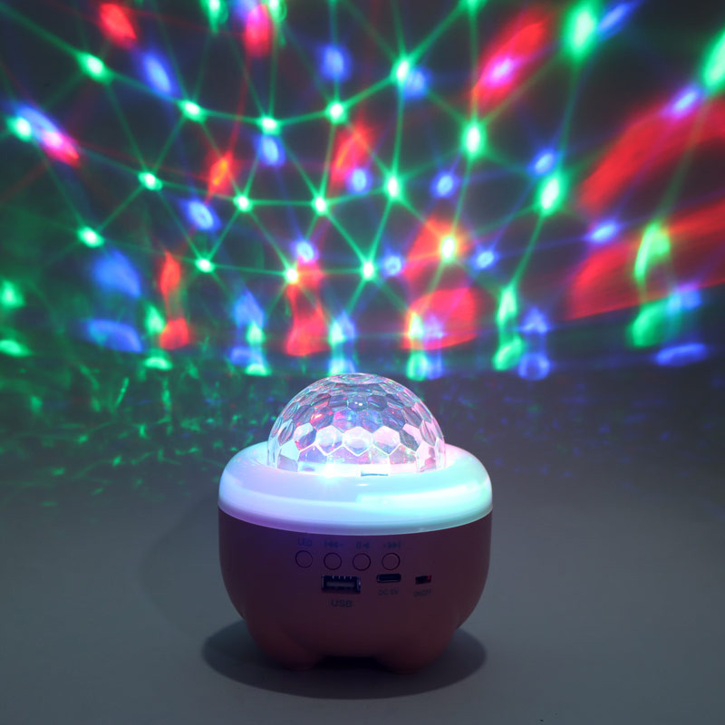 چراغ رقص نور اسپیکر دار بلوتوثی LT-760 LED
