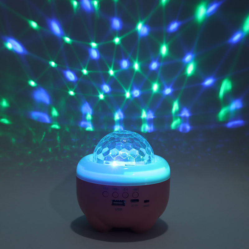 چراغ رقص نور اسپیکر دار بلوتوثی LT-760 LED