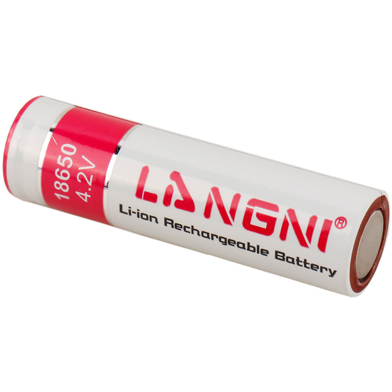 باتری لیتیوم استوانه ای Langni 18650 3000mAh بسته 2 عددی