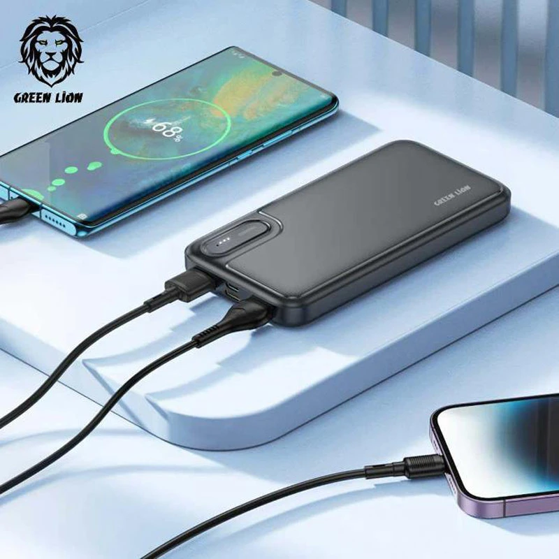 پاور بانک 10000 گرین لاین Green Lion Power Mate 10 10.5W