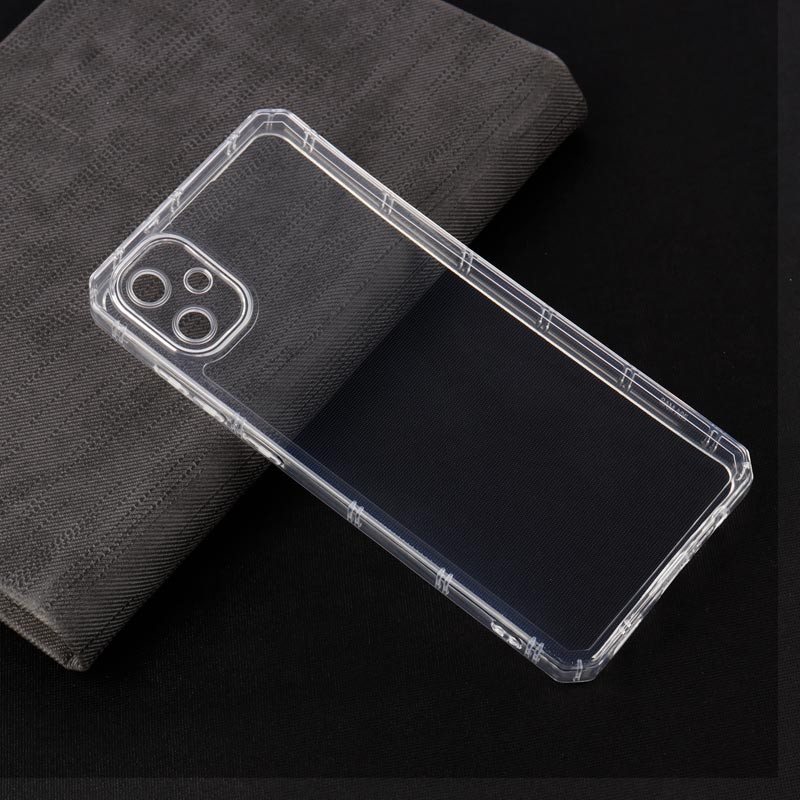 قاب ژله ای بی رنگ سامسونگ Galaxy A05 محافظ لنزدار