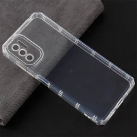قاب ژله ای بی رنگ شیائومی Redmi Note 10 5G / Poco M3 Pro محافظ لنزدار