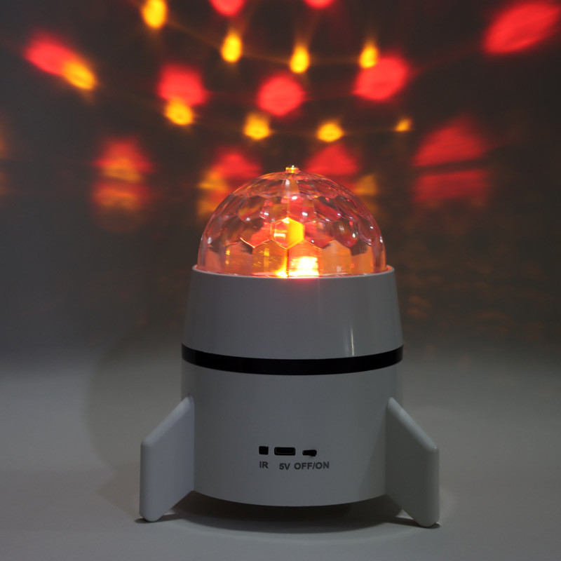 اسپیکر بلوتوثی چراغ دار Rocket Music Lamp + ریموت کنترل