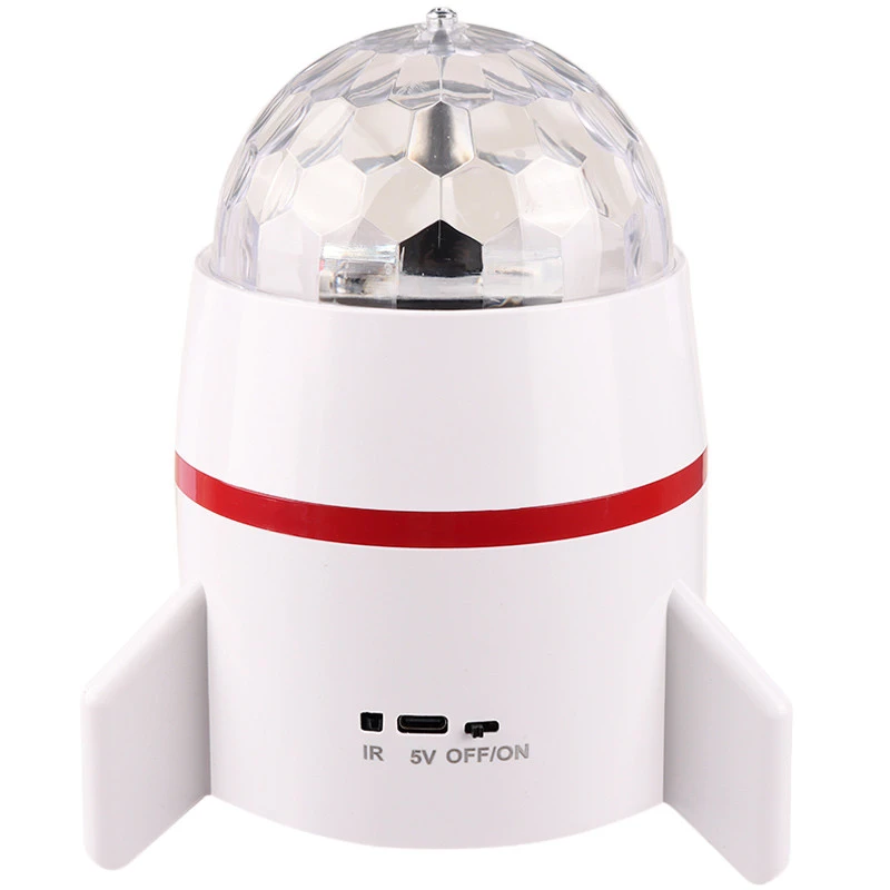 اسپیکر بلوتوثی چراغ دار Rocket Music Lamp + ریموت کنترل