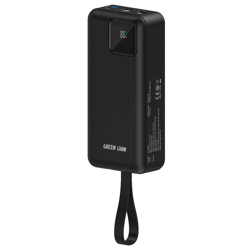 پاور بانک فست شارژ 30000 گرین لاین Green Lion Power Tank PD3.0 22.5W