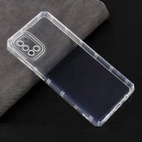 قاب ژله ای بی رنگ سامسونگ Galaxy A31 محافظ لنزدار
