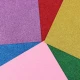 فوم رنگی اکلیلی Glitter Eva Foam A4 بسته ۱۰ عددی