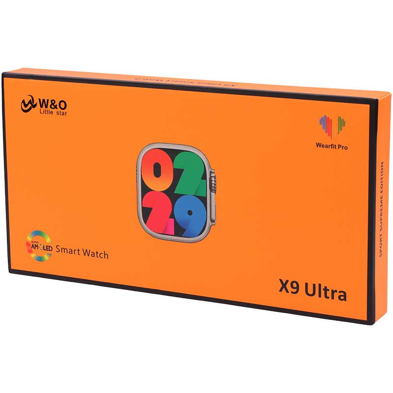 ساعت هوشمند W&O X9 Ultra 49mm