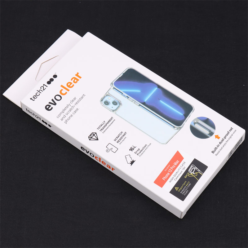 قاب شفاف Tech21 Evo Clear ضد ضربه iPhone 12 Pro Max