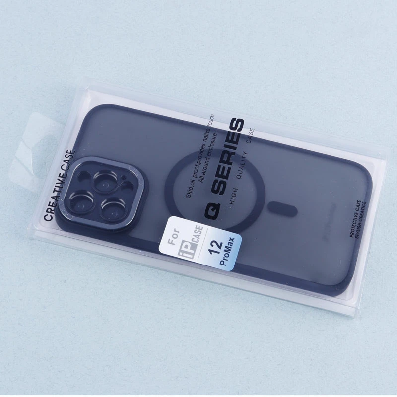 قاب PC مات Q.Series Focus دور رنگی مگ سیف محافظ لنزدار iPhone 12 Pro Max