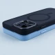 قاب PC مات Q.Series Focus دور رنگی مگ سیف محافظ لنزدار iPhone 12 Pro Max