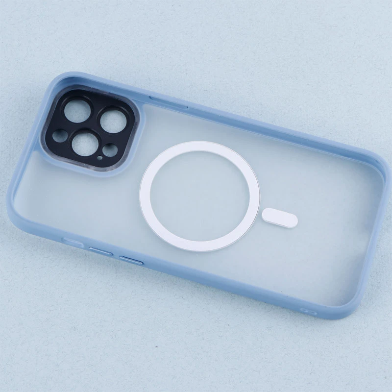 قاب PC مات Q.Series Focus دور رنگی مگ سیف محافظ لنزدار iPhone 12 Pro Max