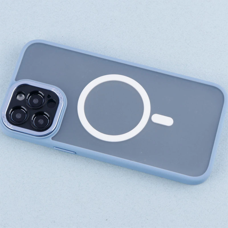قاب PC مات Q.Series Focus دور رنگی مگ سیف محافظ لنزدار iPhone 12 Pro Max