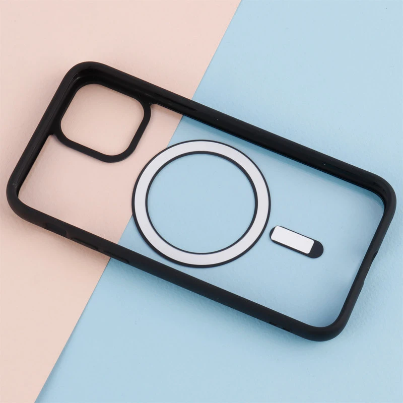 قاب PC شفاف دور رنگی مگ سیف iPhone 11 Pro