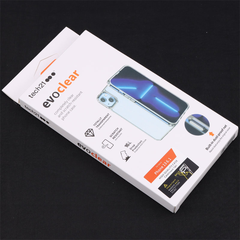قاب شفاف Tech21 Evo Clear ضد ضربه iPhone 13