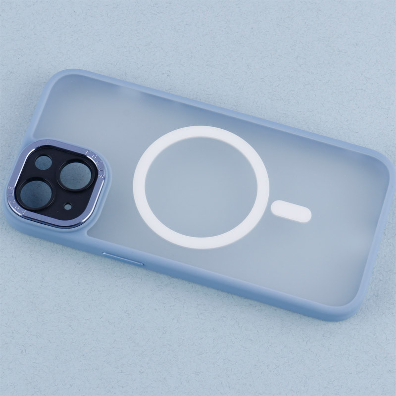 قاب PC مات Q.Series Focus دور رنگی مگ سیف محافظ لنزدار iPhone 13