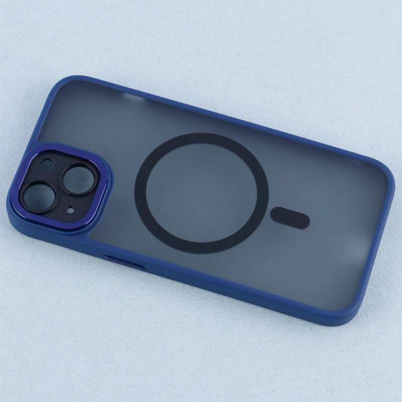 قاب PC مات Q.Series Focus دور رنگی مگ سیف محافظ لنزدار iPhone 13