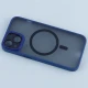 قاب PC مات Q.Series Focus دور رنگی مگ سیف محافظ لنزدار iPhone 13