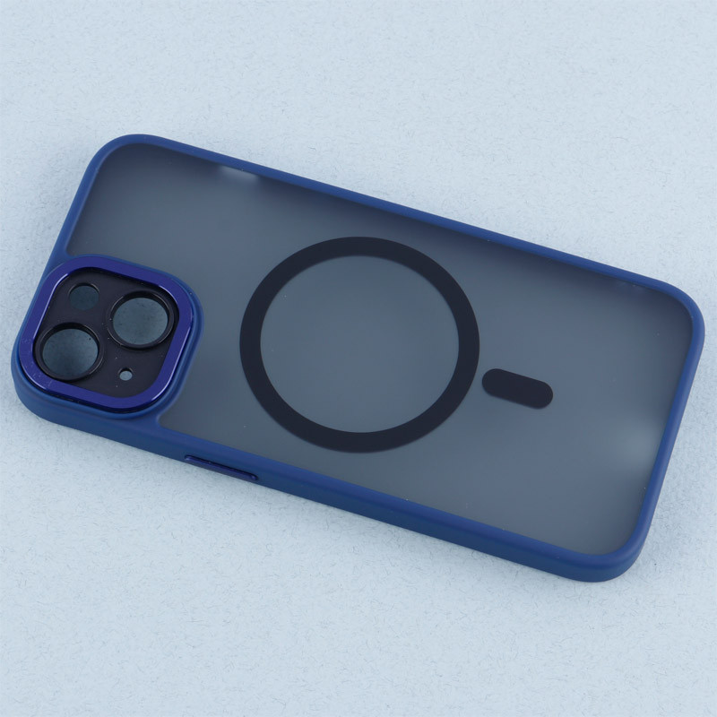 قاب PC مات Q.Series Focus دور رنگی مگ سیف محافظ لنزدار iPhone 13