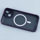 قاب PC مات Q.Series Focus دور رنگی مگ سیف محافظ لنزدار iPhone 13