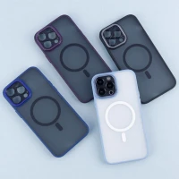 قاب PC مات Q.Series Focus دور رنگی مگ سیف محافظ لنزدار iPhone 13 Pro Max